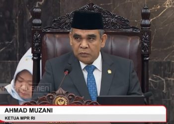 Di Sidang Tahunan MPR, Muzani Ingatkan Bahaya Demokrasi Tanpa Etika