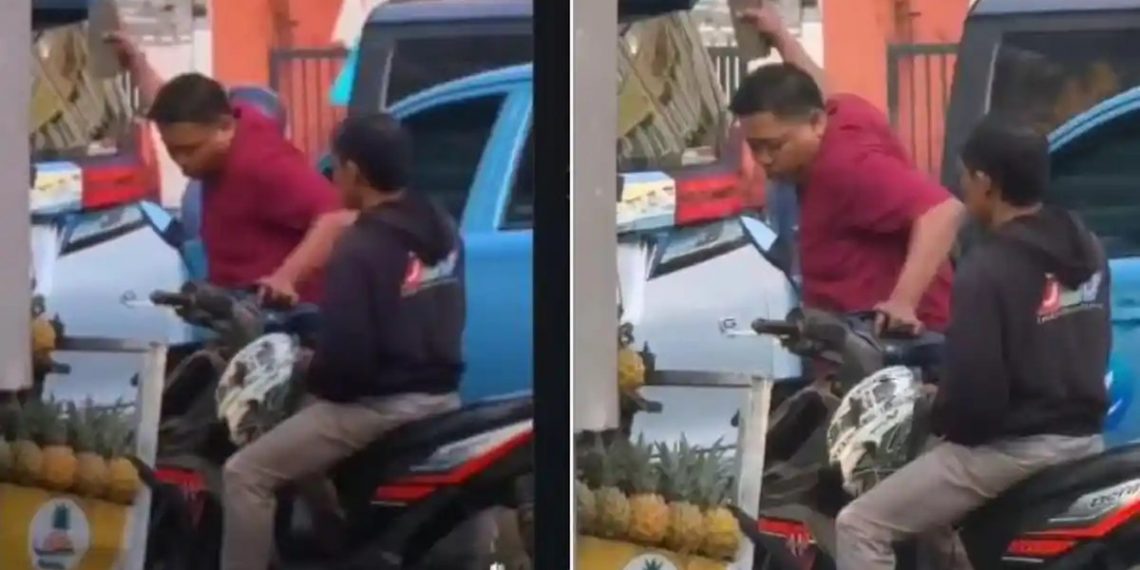 Sopir Alphard yang Viral Hantam Motor Pakai Batu Akhirnya Minta Maaf