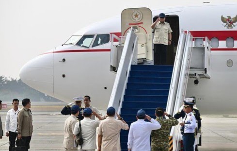 Prabowo Pantau Karhutla di Sumatera, Ini Fokusnya