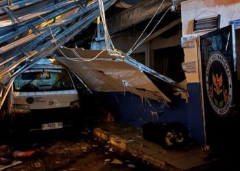 SPPG Mojokerto Terbakar Usai Ledakan, Lima Orang Mengalami Luka