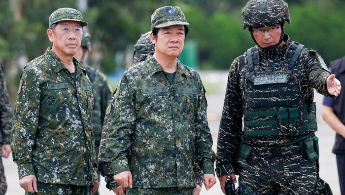 Hadapi Ancaman China, Presiden Taiwan Jalani Evakuasi Darurat dalam Latihan Militer