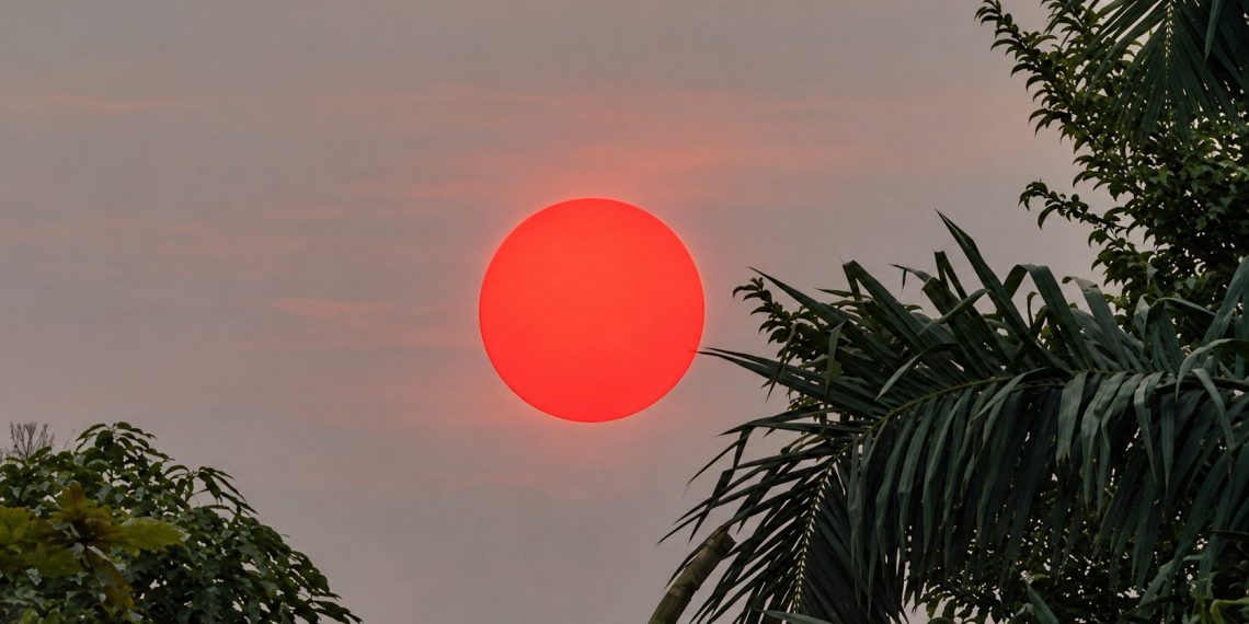 Kenapa Matahari Tampak Merah di Medan, BMKG Ungkap Penjelasannya
