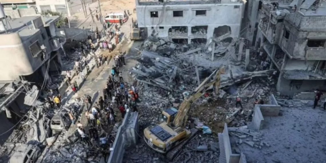Puing Bangunan Gaza Diangkut, Hamas Soroti Dugaan Upaya Hilangkan Bukti