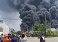 Kebakaran Dekat Soetta, Lima Gudang di Kosambi Dilalap Api