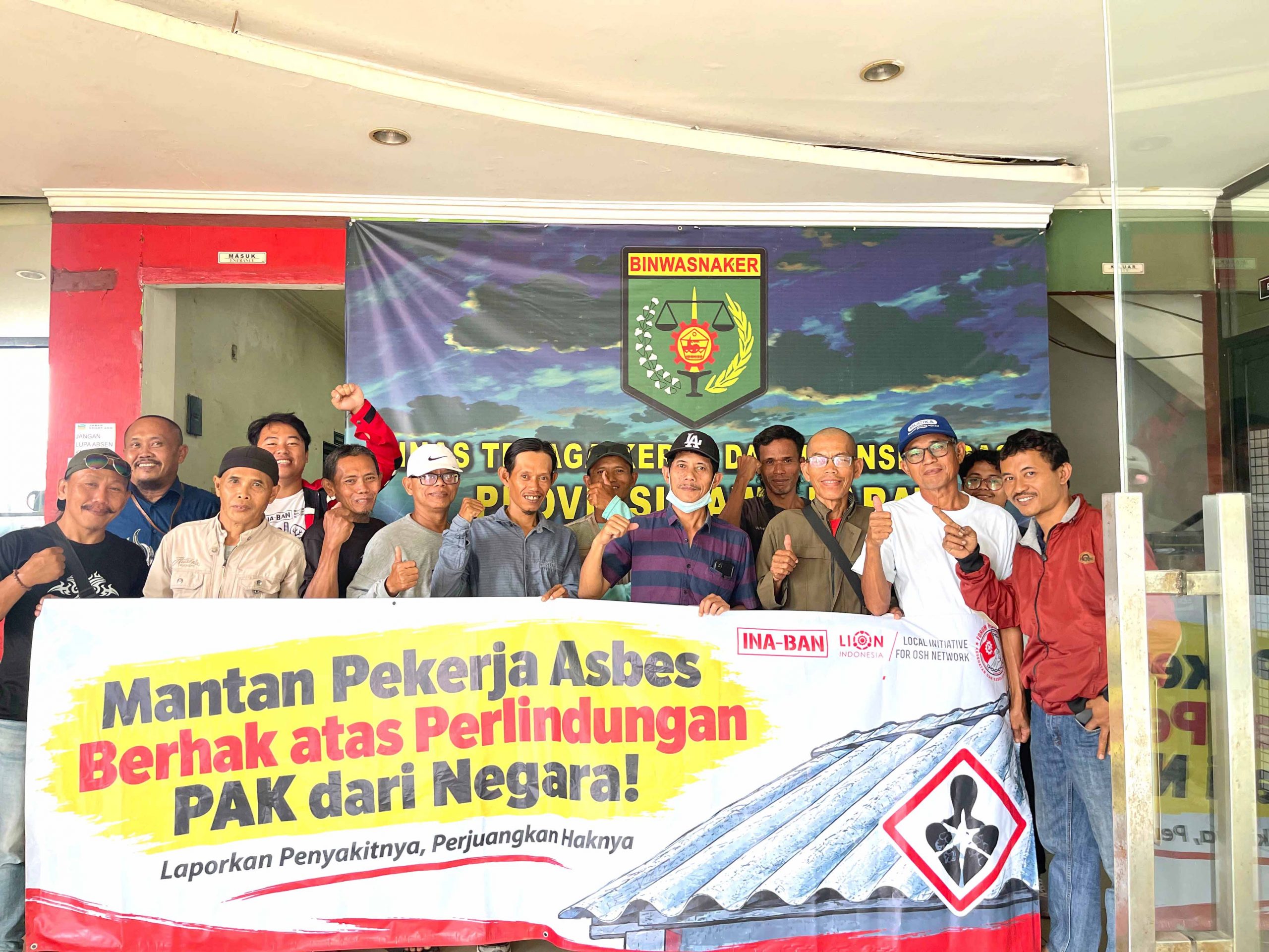 Mantan Pekerja Asbes Laporkan Dugaan Penyakit Akibat Kerja