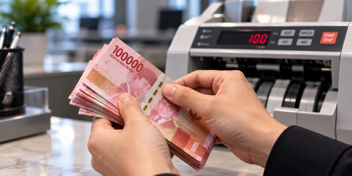 Rupiah Melemah ke Rp17.645 per Dolar AS pada Selasa Pagi