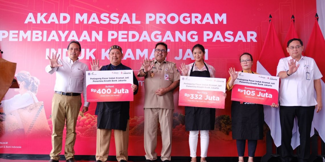 Dorong UMKM Naik Kelas, Bank Jakarta Salurkan Pembiayaan Pasar Rp 326 Miliar
