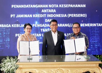 LKPP dan JAMKRINDO Perkuat Sinergi Pemanfaatan Layanan Penjaminan