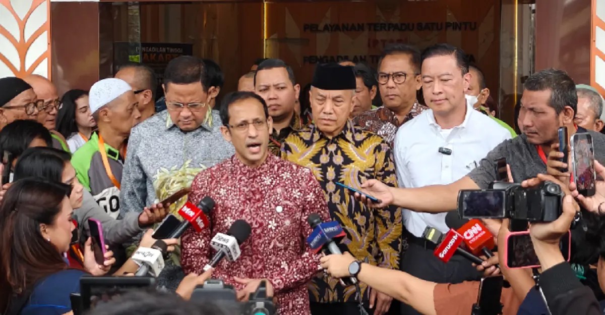 Vonis Nadiem Makarim Turun 1 Tahun, Kini Jadi 9 Tahun Penjara