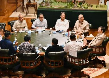 Rapat di Hambalang, Prabowo Bahas Program Rumah untuk Rakyat