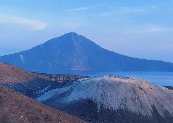 Dari Kehancuran Krakatau, Begini Proses Gunung Anak Krakatau Muncul di Tengah Laut