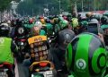 Ojol Kompak Tolak Jadi UMKM, Geruduk Gedung DPR