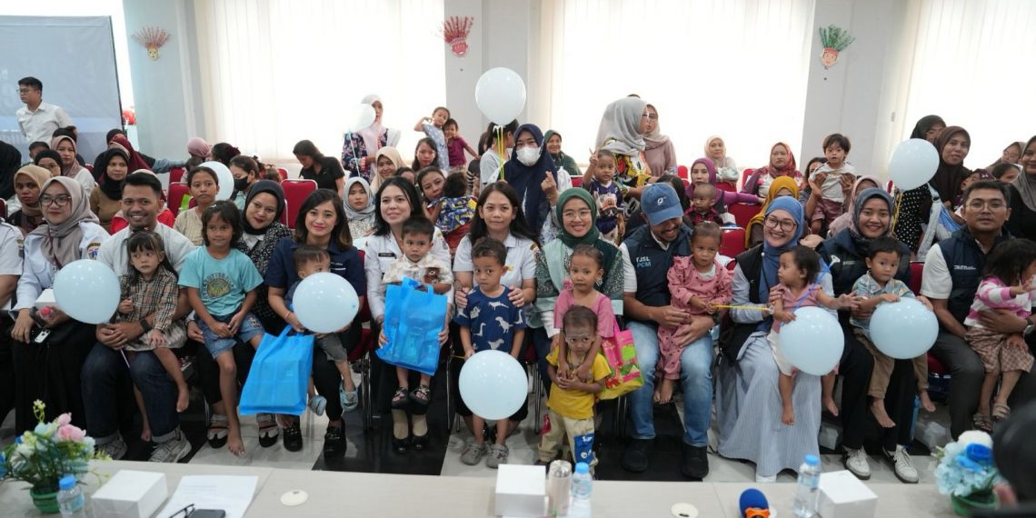 PT Pelindo Sinergi Lokaseva memperluas Program Pelita di Jakarta Utara dengan menyasar anak stunting, orang tua, dan ibu hamil melalui intervensi gizi.