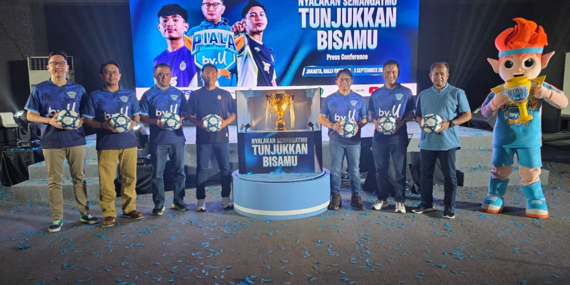 Piala by.U 2026 hadir di 16 kota dengan melibatkan 768 sekolah dan 64 kampus, serta membuka peluang beasiswa dan jalur klub profesional.