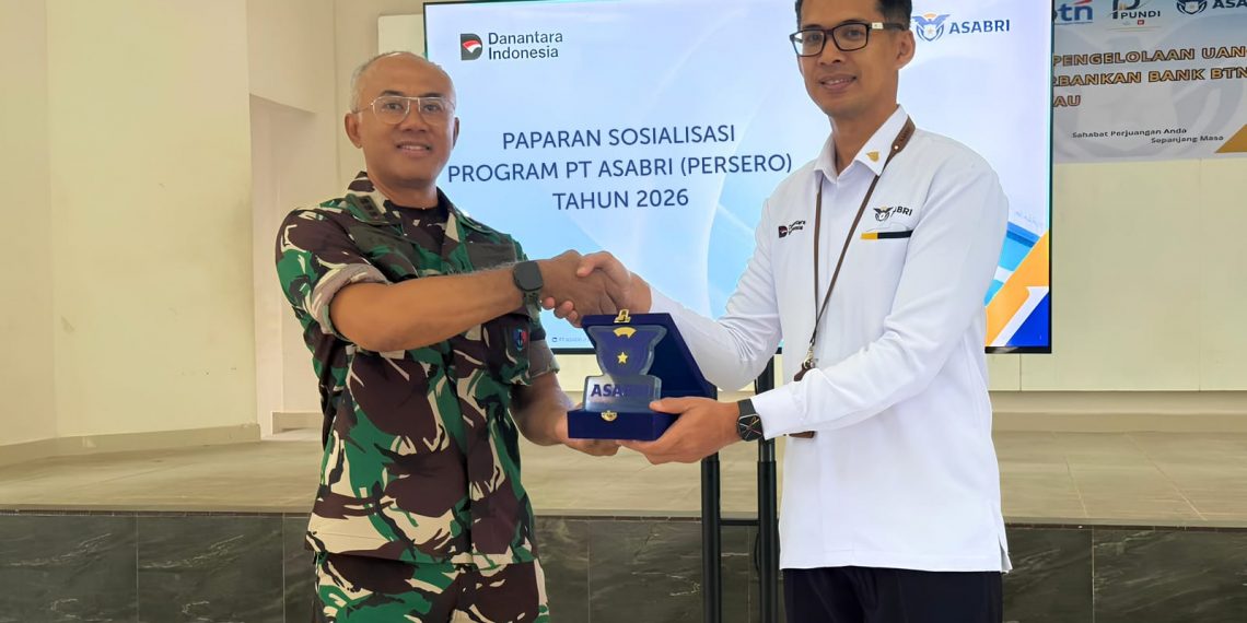 ASABRI hadir di Timika, Papua Tengah, untuk memberikan edukasi manfaat program sekaligus literasi keuangan bagi prajurit TNI.