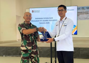 ASABRI hadir di Timika, Papua Tengah, untuk memberikan edukasi manfaat program sekaligus literasi keuangan bagi prajurit TNI.