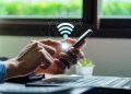 Ilustrasi jaringan wifi