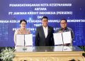 Jamkrindo dan LKPP memperkuat ekosistem pengadaan pemerintah melalui layanan penjaminan yang terintegrasi dan membuka peluang lebih luas bagi UMKM.