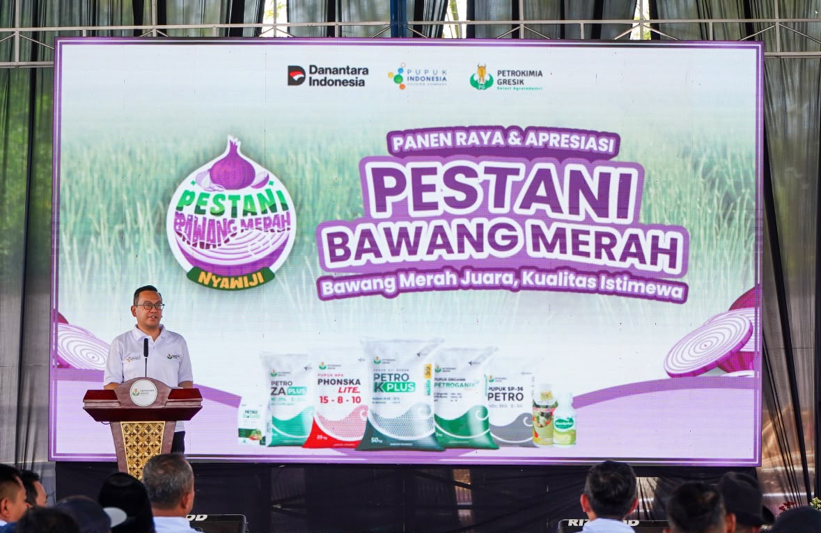 Pestani Petrokimia Gresik Naikkan Produktivitas Bawang Merah