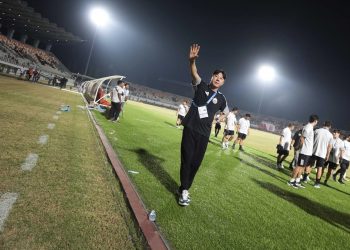 Shin Tae-yong meminta Jakmania menjaga ketertiban dan sportivitas jelang Persija vs Persib di SUGBK, Sabtu (12/9/2026).