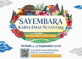 ANTAM mengajak kreator Indonesia mengikuti Sayembara Karya Emas Nusantara dengan hadiah total 20 gram emas dan kesempatan desain digunakan sebagai kemasan Gift Series.