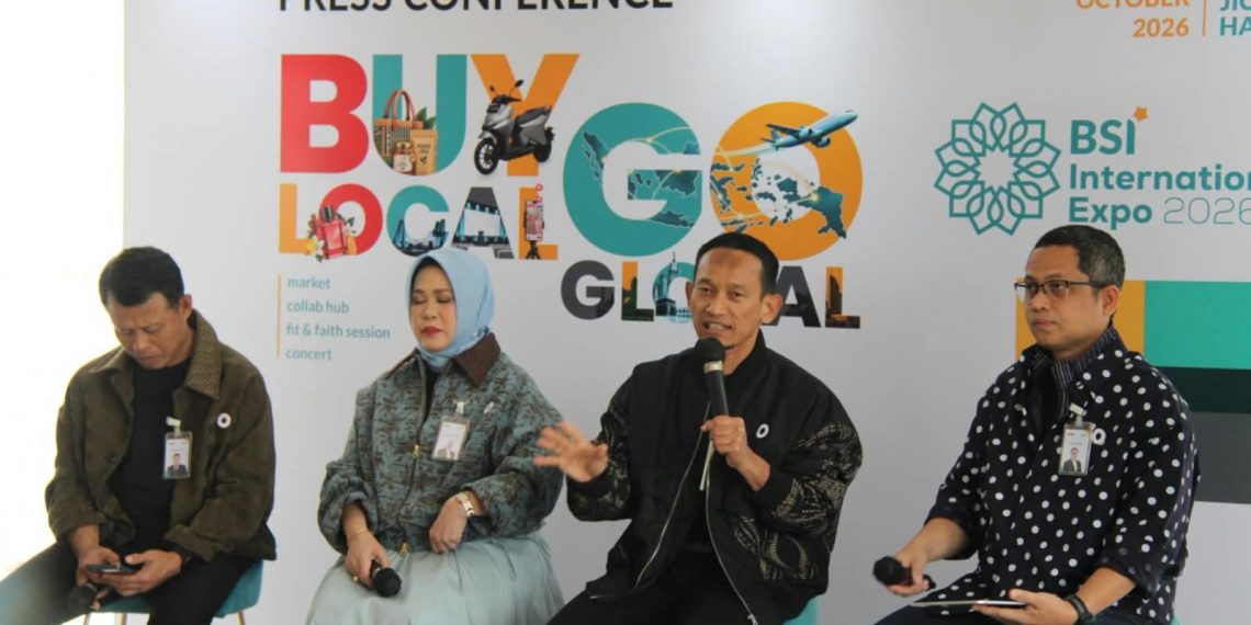 BSI International Expo 2026 digelar 22–25 Oktober dengan tema Buy Local Go Global untuk memperluas akses pasar produk lokal ke pasar global.
