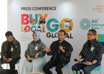 BSI International Expo 2026 digelar 22–25 Oktober dengan tema Buy Local Go Global untuk memperluas akses pasar produk lokal ke pasar global.