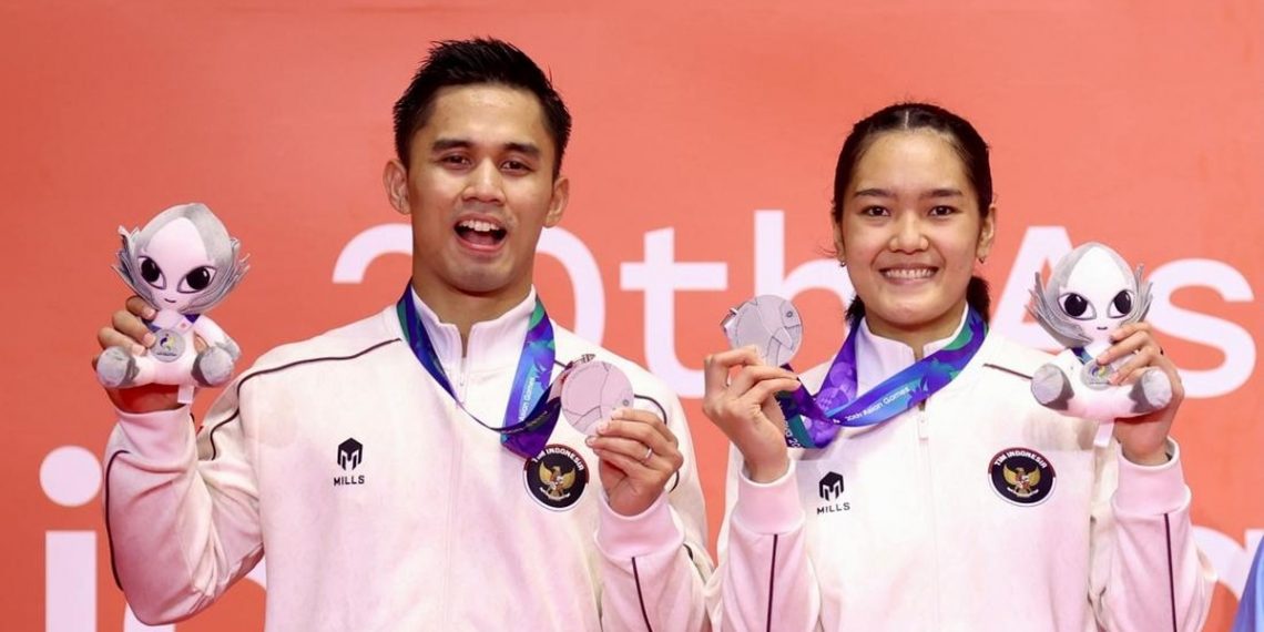 Amri Syahnawi/Nita Violina Marwah bersyukur meraih medali perak Asian Games 2026 dan berharap dapat tampil lebih konsisten ke depannya.