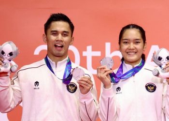Amri Syahnawi/Nita Violina Marwah bersyukur meraih medali perak Asian Games 2026 dan berharap dapat tampil lebih konsisten ke depannya.