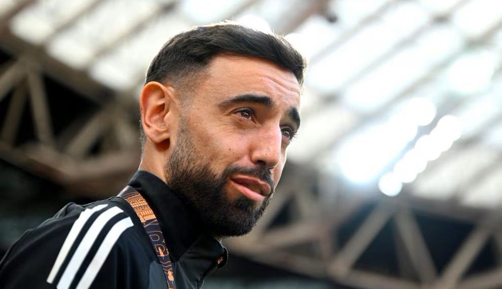Bruno Fernandes tetap bersama Timnas Portugal meski mengalami cedera dan berpeluang kembali tampil saat menghadapi Denmark di UEFA Nations League.