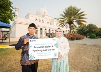 Prudential Syariah Renovasi 11 Ruang Kelas di Nagekeo