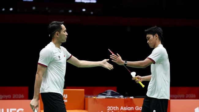 Fajar dan Fikri Kalah di Asian Games 2026, Indonesia Tertinggal 0-2