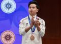 Seraf Naro Buka Medali Indonesia di Asian Games 2026 dengan Perunggu