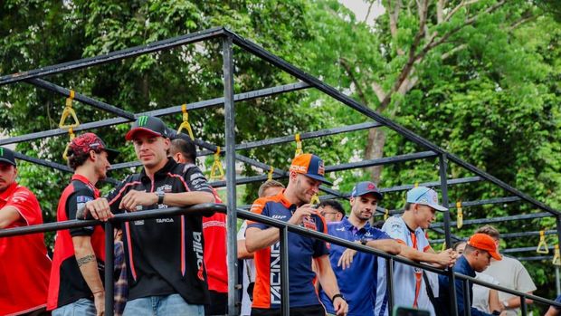 Marc Marquez hingga Mario Aji, 9 Pebalap MotoGP Siap Parade di Lombok