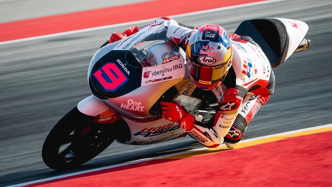 Veda Ega Gagal Catat Waktu Terbaik, Start ke-15 di Moto3 San Marino