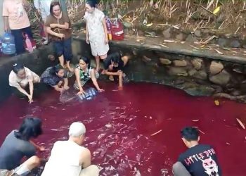 Misteri Air Kolam Merah Gunung Sindur