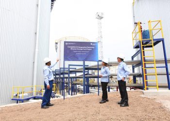 RPU Resmikan Tangki Bitumen Berkapasitas 12.000 Meter Kubik