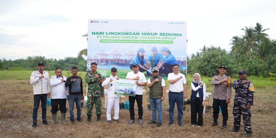 Pelindo Sinergi Lokaseva Tanam 2.500 Pohon Sepanjang 2026