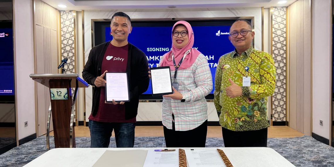 Jamkrindo Syariah dan Privy Perkuat Sinergi Digital Penjaminan