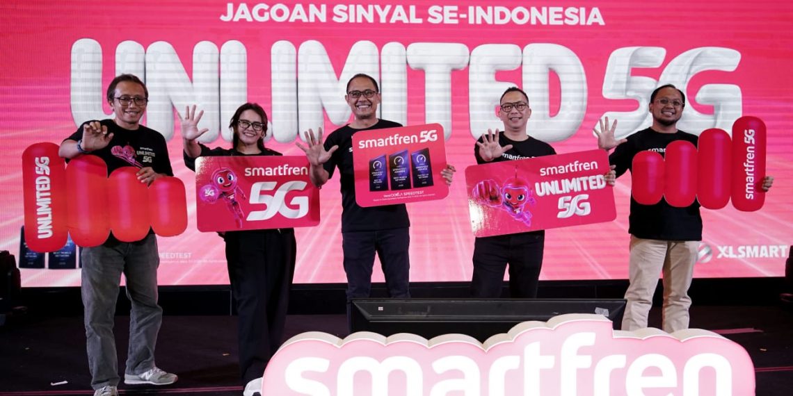 XLSMART Perkuat 5G Bandung, SMARTFREN Hadirkan Unlimited 5G dan FUN RUN