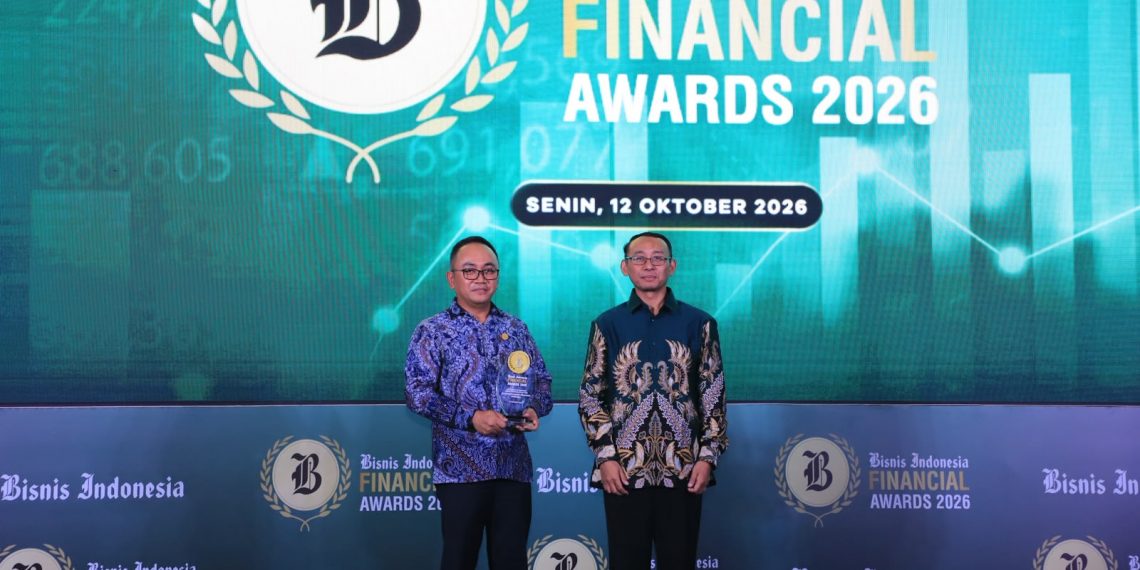Konsisten Perluas Akses Pembiayaan UMKM-K, Jamkrindo Raih Bisnis Indonesia Financial Awards 2026