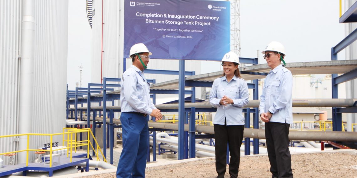 CDI Resmikan Tangki Bitumen Guna Perkuat Industri Konstruksi Nasional
