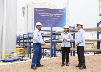 CDI Resmikan Tangki Bitumen Guna Perkuat Industri Konstruksi Nasional