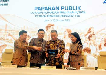 Neraca Sehat dan Kuat, Bank Mandiri Catat Laba Rp45,5 Triliun Hingga Kuartal III 2026