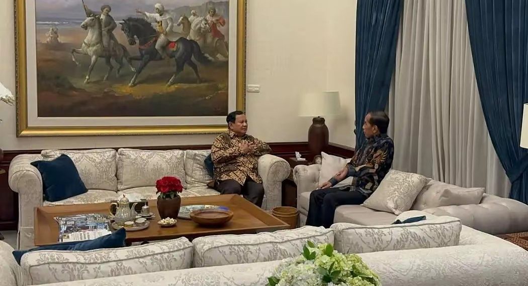 Jokowi Bertemu Prabowo Saat MK Bersidang, Apa yang Dibahas?
