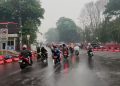 Hujan Turun di Palembang, Warga Berharap Asap Kebakaran Hutan Segera Menghilang