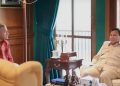 Pertemuan Tertutup Prabowo dan Menlu Singapura Berlangsung di Hambalang