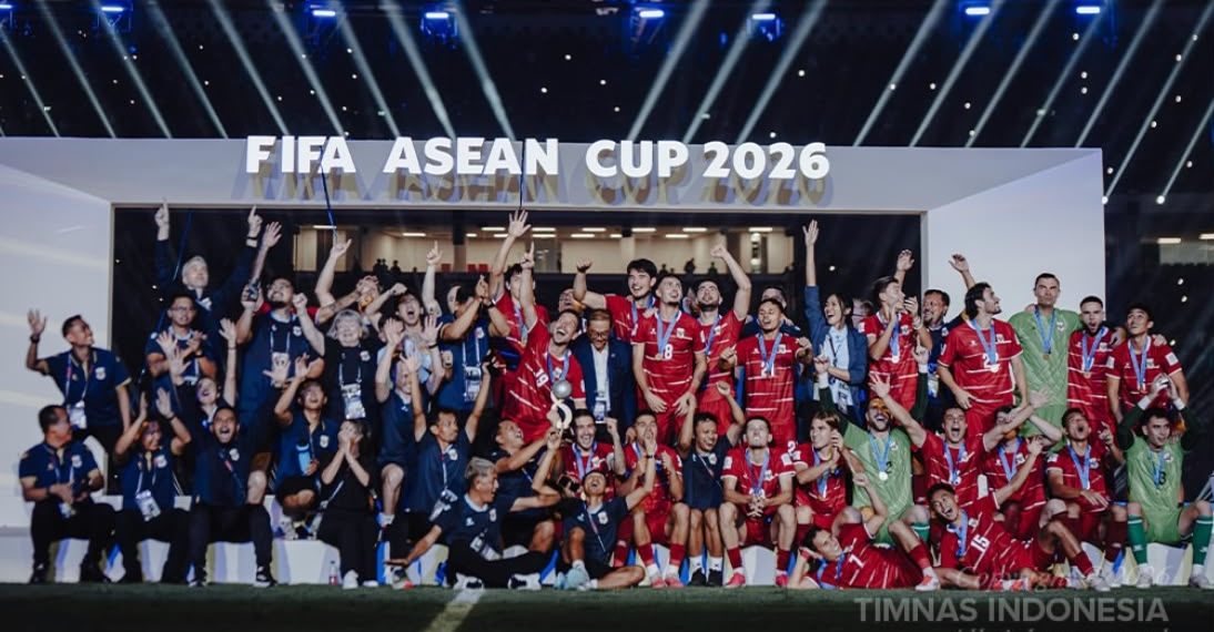Timnas Indonesia menjuarai FIFA ASEAN Cup 2026 setelah mengalahkan Thailand. Berapa hadiah uang yang diterima Garuda?