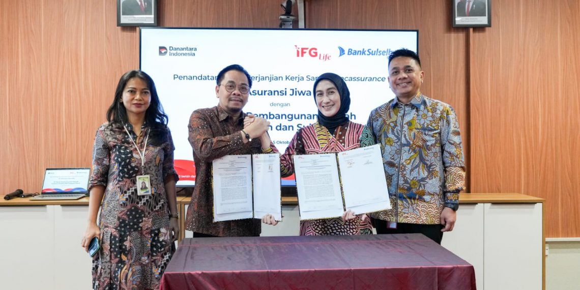 IFG Life dan Bank Sulselbar menjalin kerja sama bancassurance untuk memperluas akses perlindungan asuransi jiwa bagi nasabah.