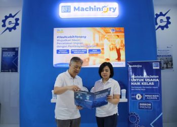 BFI Finance menghadirkan promo pembiayaan mesin dengan bunga 0% dan fasilitas modal kerja di All Print Indonesia Expo 2026.